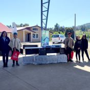 Núcleo en Ciencias Sociales y Humanidades UFRO realiza entrega computadores a escuelas rurales de Galvarino