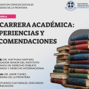 Doctorado en Ciencias Sociales UFRO invita a charla sobre la carrera académica con investigador del Instituto Max Planck