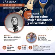 Conferencia abordará el rol de las mujeres en la diplomacia y la universidad